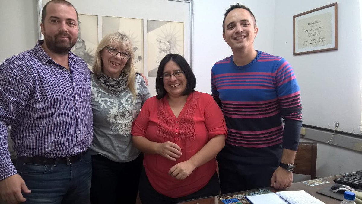 #GRACIAS a la Vicedecana de la Facultad de Bellas Artes <a href="/unlp/">UNLP</a>, Cristina Terzaghi, por recibirnos tan amablemente y dispuesta a trabajar juntos. Se vienen interesantes actividades en conjunto para #Copetonas, que serán un antes y un después para la localidad. <a href="/ClauPIPIDiaz/">Claudia Díaz</a>