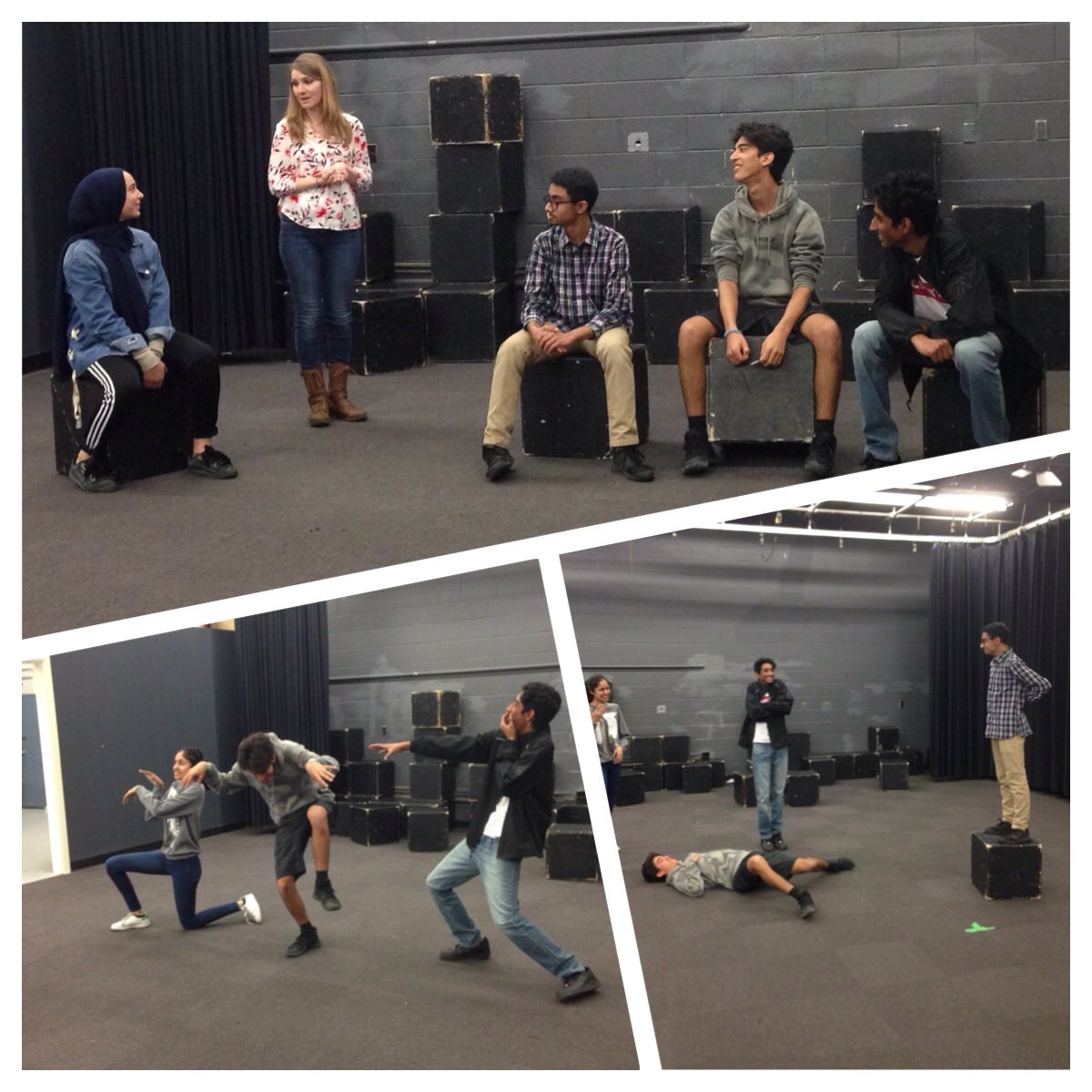 ErindaleCoopEd's tweet photo. Having fun with Improv! #AprilAwakening @ErindaleSS @srtrupp #buildclimate https://t.co/c5MzVy608S