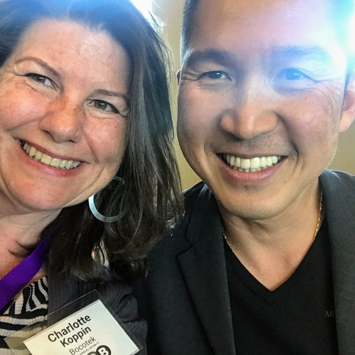 CharlotteKoppin's tweet image. Bocotek&apos;s own CEO Charlotte A. Richie Koppin sits with famous Albuquerque Entrepreneur Andy Lim founder of Lavu Inc. at this years B2B Expo NM. Current project for Andy- Addmi a contact sharing app for business and net-workers. #Bocotek #B2BEXPONM #Addmi #Lavuinc #ABQ
