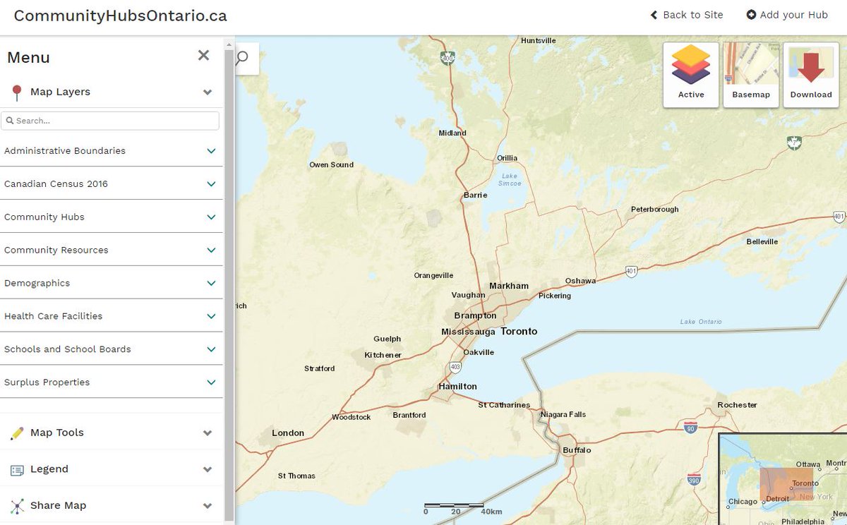 CommunityHubsON's tweet photo. We created the Mapper to help you with visioning your project. Use it to add layers of data to see where needs exist, what and who are present in the community, and add your own layers to customize. Happy mapping! #communityhubs 
https://t.co/grxvGuGne7 https://t.co/JneyGA8lG5