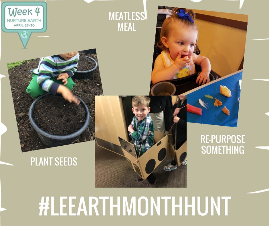 Check out our #LEEarthMonthHunt fans! Have you participated in our #EarthMonth Scavenger Hunt? This is the last week to enter to #WIN prizes from our partners: <a href="/ezpzfun/">ezpz</a> <a href="/OlenOrganic/">Olen Organic</a> <a href="/BitsysBrainfood/">Bitsy's</a> <a href="/Bumbleride/">bumbleride</a> <a href="/HappyFamily/">Happy Baby Organics</a> &amp; <a href="/organicKidz/">organicKidz</a>. Enter now >>> bit.ly/2H34y3P