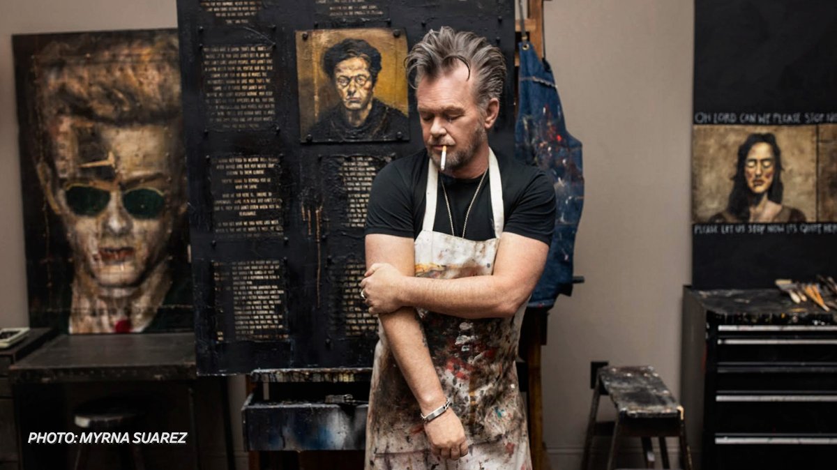 KatMalott's tweet photo. John Mellencamp started his art career in his family’s Indiana basement https://t.co/lnAJ6H19U4 https://t.co/AgjGzgDJp9