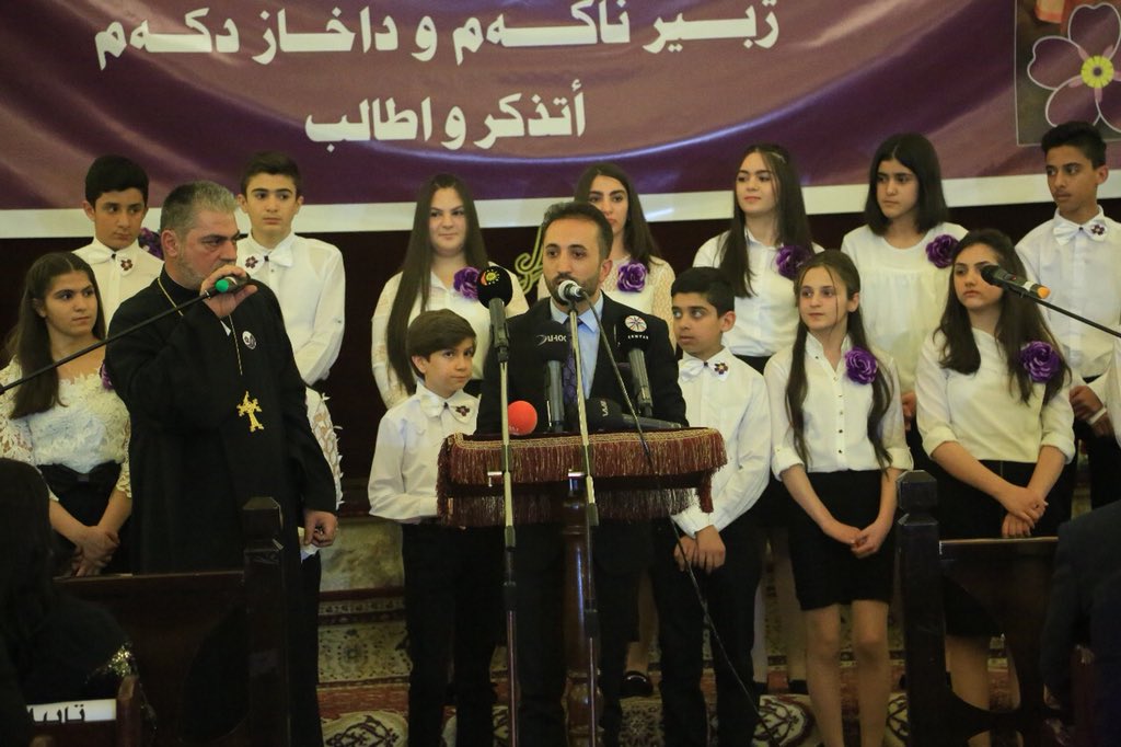 Armenia_in_IQ's tweet photo. #ArmenianGenocide commemoration event in #Dahouk city, Iraqi #Kurdistan https://t.co/bWfDE649Fn
