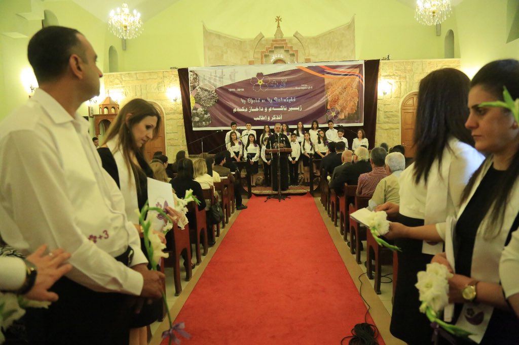 Armenia_in_IQ's tweet photo. #ArmenianGenocide commemoration event in #Dahouk city, Iraqi #Kurdistan https://t.co/bWfDE649Fn