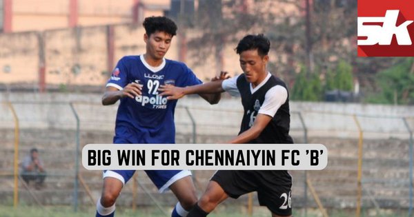 Sportskeeda's tweet photo. I-League 2nd Division 2018: #LangsningFC rout #BengaluruFC 'B', #ChennaiyinFC 'B' defeat #MohammedanSC
#IndianFootball 

Read: https://t.co/vq5KAi54B1 https://t.co/Dhjo7XCwoC