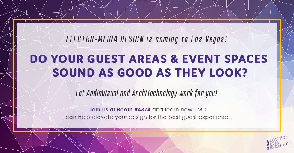 ElectroMedia_AV's tweet photo. Electro-Media Design is attending #HDExpo2018! #audiovisual #acoustic https://t.co/c7B4upFlRL