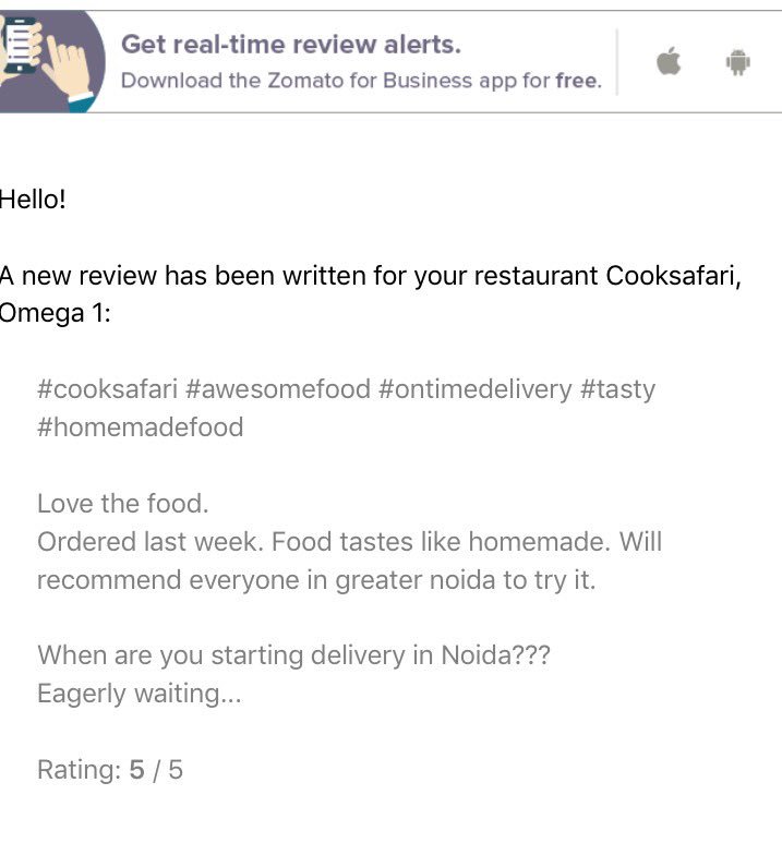 CookSafari's tweet photo. #zomato #cooksafari #Ratings #Rating2018 #Foodies #homemade #foodblogger #greaternoida #lunch #dinnertime #dinner #LunchBreak #corporate https://t.co/mZtxwowCN3