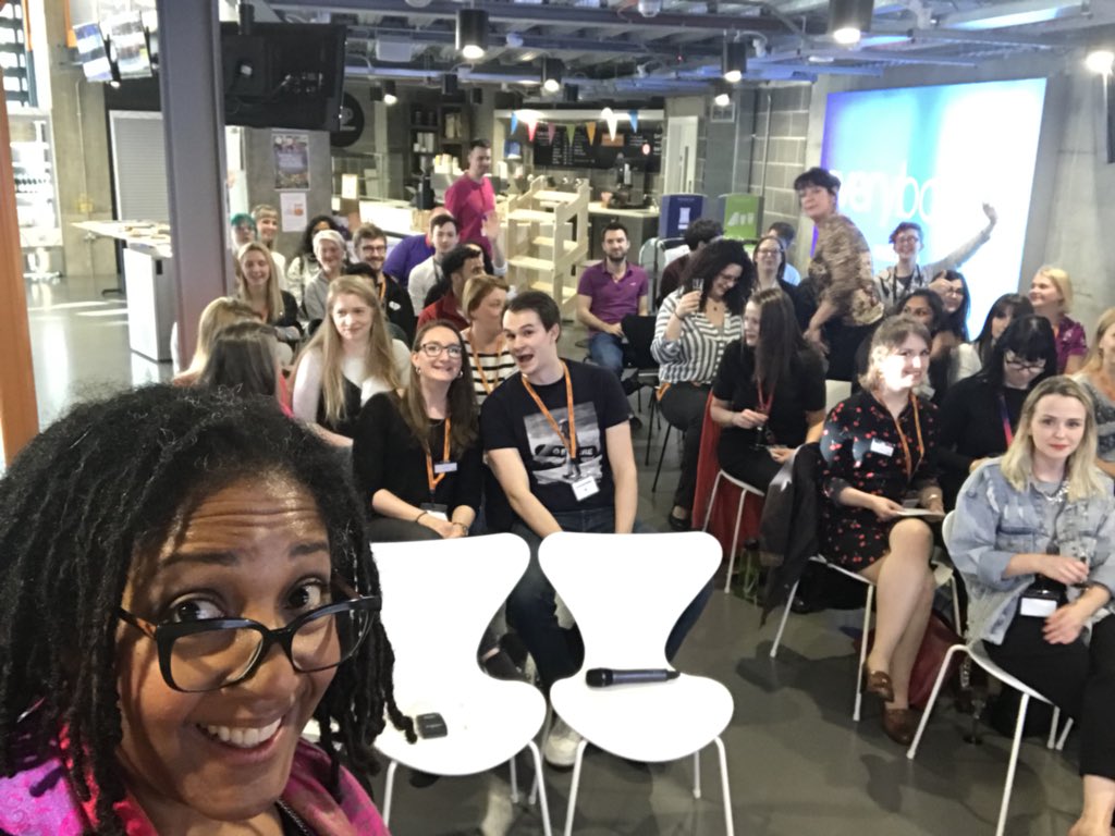 ReneeNo17's tweet photo. Itโs our #GetIntoTech 2018 Graduation Day ๐ฉโ๐ we have 16 newly qualified software developers ready for the world!!! #SkyDigital #ConsiderCoding #LeedsDigital @workforsky https://t.co/tz0JmfMP1T