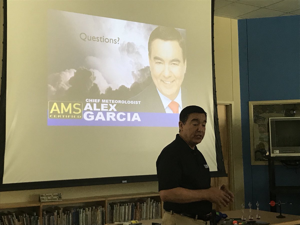 williamscubs's tweet photo. Such an incredible morning learning about weather from Chief Meteorologist Alex Garcia from @KABBFOX29!  #3rdgrade #science #thankyou https://t.co/04uKlVcpVE