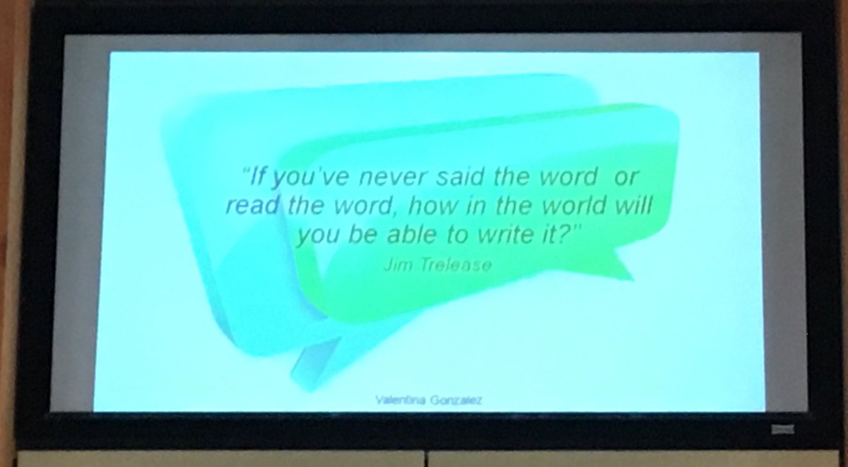 Words of wisdom from my TESOL Conference. #CarolinaTESOL