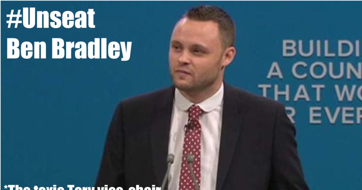You can back <a href="/OwenJones84/">owenjones84</a> crowdfunder to #Unseat Tory MP Ben Bradley, now on Crowdpac buff.ly/2HrpMYv