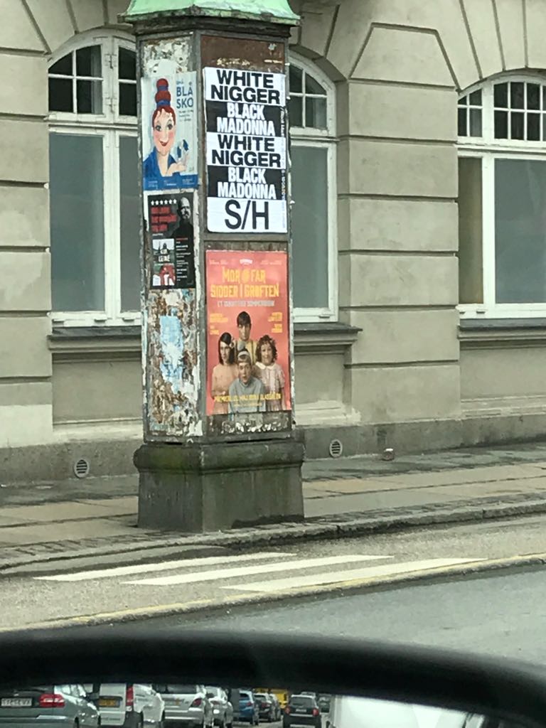 Feliciamabuza's tweet image. Danish insensitivity. Check the poster. It’s a play in Copenhagen 🤦🏽‍♀🤦🏽‍♀🤦🏽‍♀ geez. Is this #insensitivity or #racist?