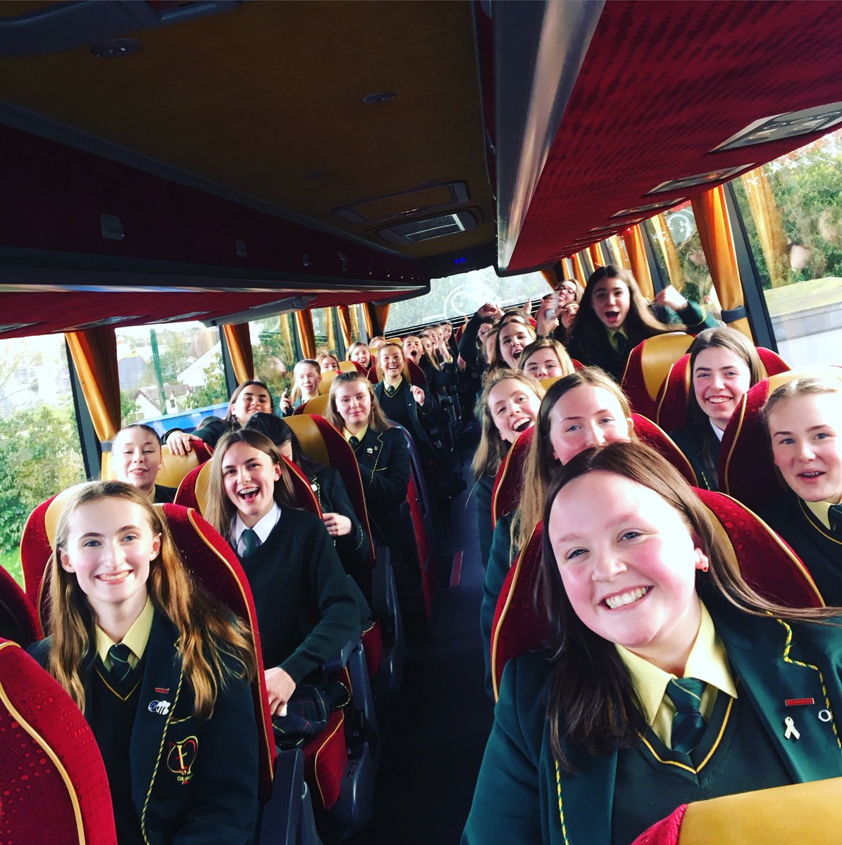 Choirstcats's tweet photo. A very happy choir this evening! We won our class AND the overall prize for best senior choir at Bangor International Choral Festival!! #winners #choir #proudteachers https://t.co/JicJTZCbfM