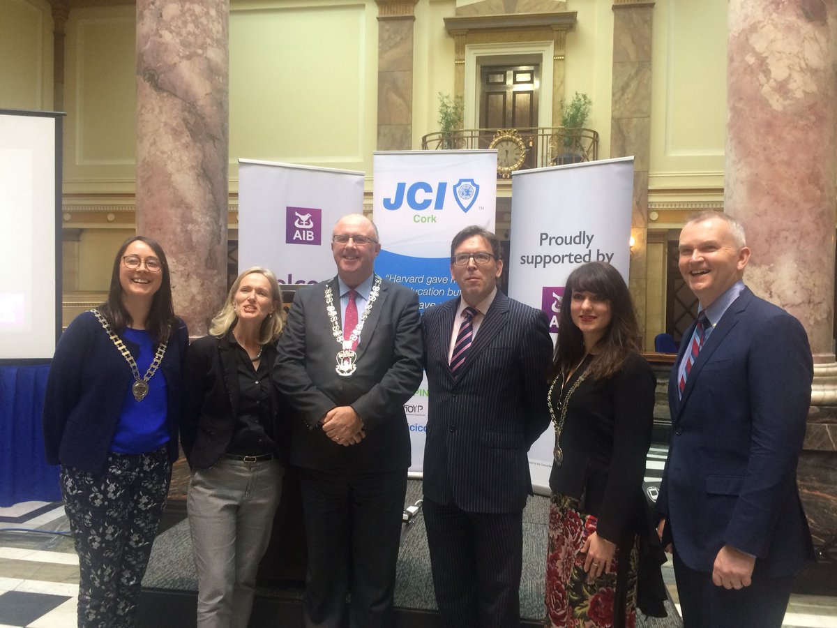 ekelleher_'s tweet photo. Great crowd gathering @JCICork TOYP Awards 2018 @AIBBiz 66 South Mall Cork @Rockwardine @Vickicrean @markfitzh Best of luck to all nominees #backedbyAIB #aspiretoinspire #toyp18 https://t.co/78Pm7rBQy8