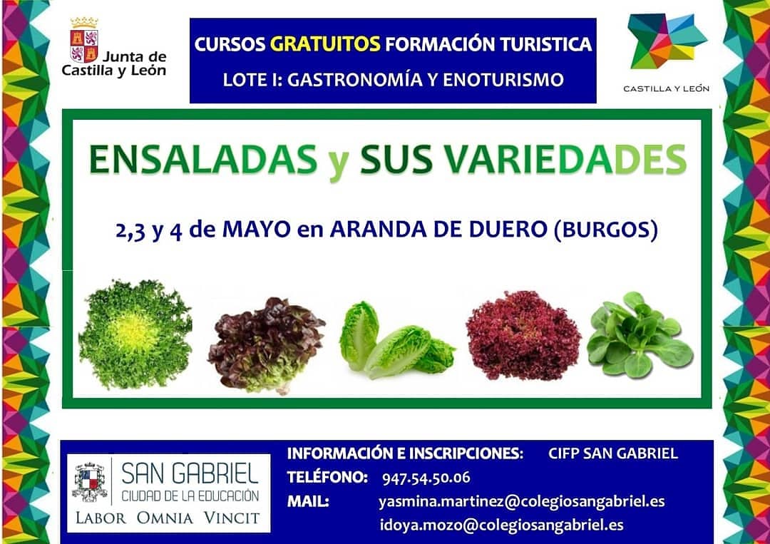 fpsangabriel's tweet photo. El buen tiempo nos trae a la cocina verduras, hortalizas, frutas, aceites y muchas cositas mas...MATRICULA ABIERTA #Formación #jcylesvida #Gastronomia #Salamanca #ArandaDeDuero .
.
.
.
Mas info en: https://t.co/FuDsHABkdK https://t.co/KVfTd58DVw