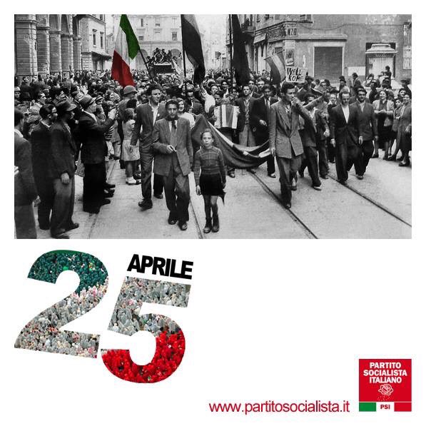PartSocialista's tweet photo. #25Aprile #liberazione #cosediPsi https://t.co/s0QO7nHMs8