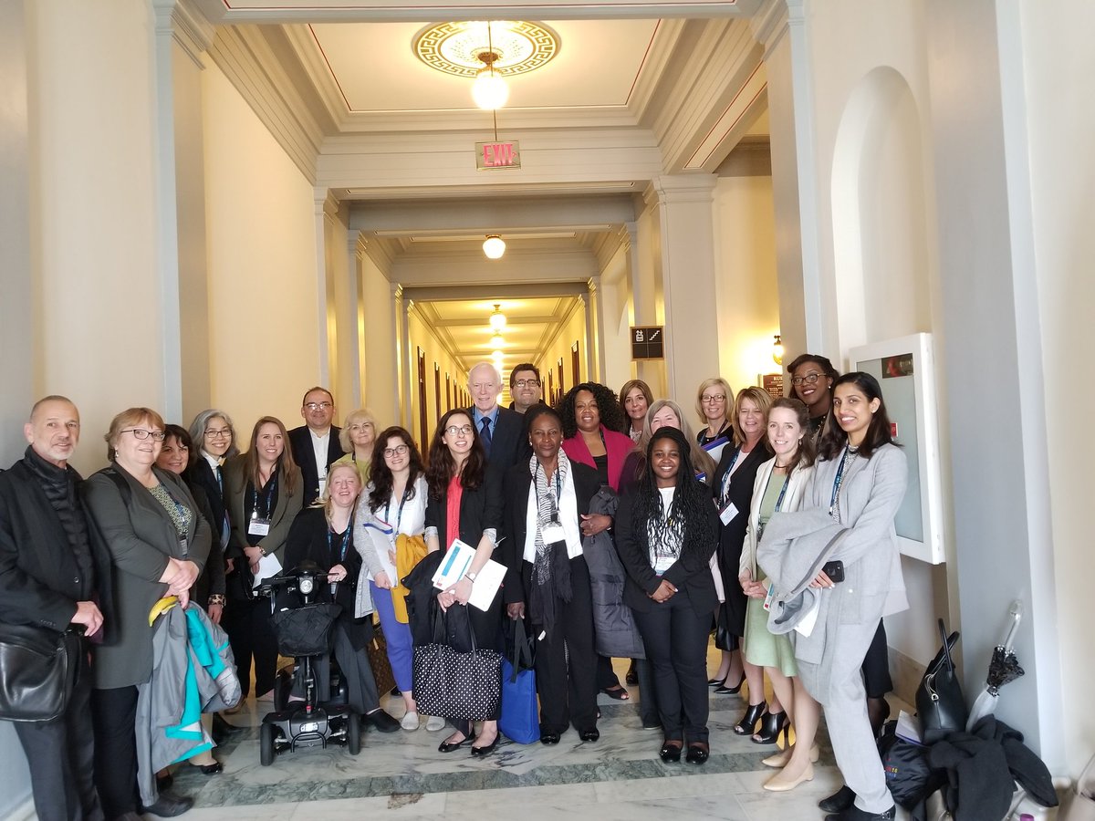 _UniquePeople's tweet photo. Unique People Services is proud to take part in the @NationalCouncil #HillDay18 with the New York delegation led by the @TheCoalitionNY.  #WeAreUnique #NatCon18 #Bh365 #MHFAid https://t.co/vSqIbKqxY8