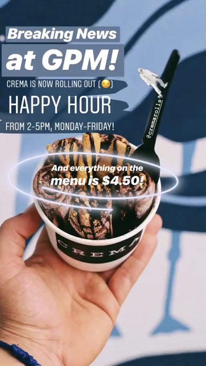 emiilyyjo's tweet photo. I LITERALLY SAID THEY SHOULD DO HAPPY HOUR FOR DESSERTS THE OTHER DAY AND HERE IT IS.

Why did I legitimately start crying when I saw this? https://t.co/5lluIeLW26