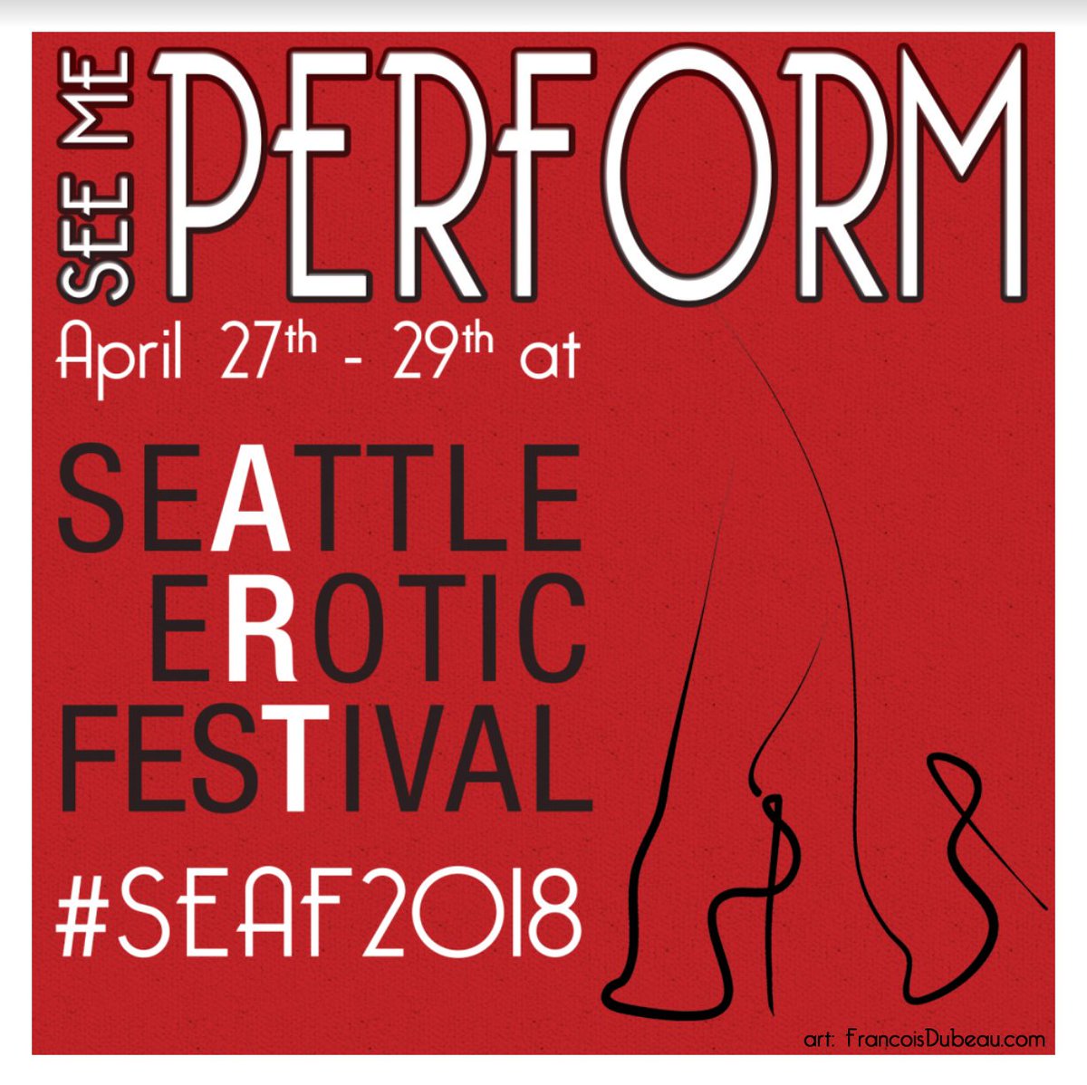 AnoxiaRope's tweet photo. Coming to #seaf2018 ? I'll be performing on the aerial rig Friday and Saturday nights at 10 pm! See you there! https://t.co/6Gdu6PHHOS