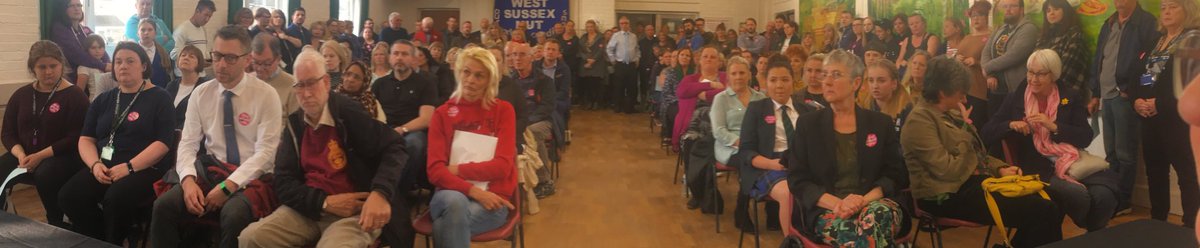cyclingkev's tweet photo. Huge meeting to support Thomas Bennett college in Crawley.
#schoolcuts #pfi #academisation https://t.co/W9LBUJg9IQ