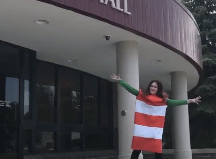 ELGL50's tweet photo. Exclusive Update! #CityHallSelfie winner Carol the Barrel returns in this new hit video about construction zones. https://t.co/MnjrtF9P2z https://t.co/FZcucwjP2j
