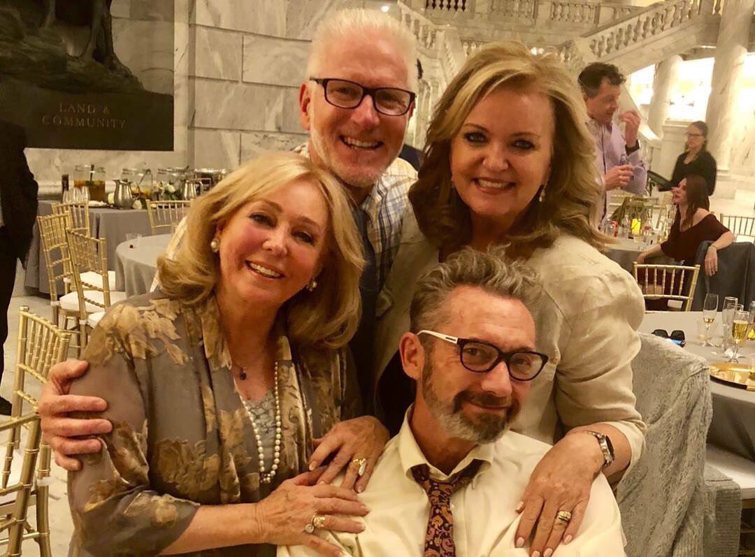Sharing this fun photo from Tina Cole. How cute are Tina, Laurette, Adam and Cam Clarke, pictured here at the wedding of Susannah's daughter. #Family #Cousins #Weddings