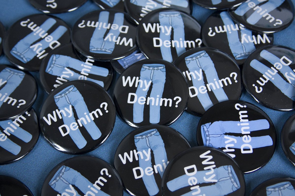 ItsOnOz's tweet image. Today is Denim Day. A rape conviction overturned by Italian Supreme Court because the victim was wearing tight jeans so she must have helped remove her jeans, implying consent. The next day, the women in the Parliament came to work wearing jeans in solidarity with the victim.