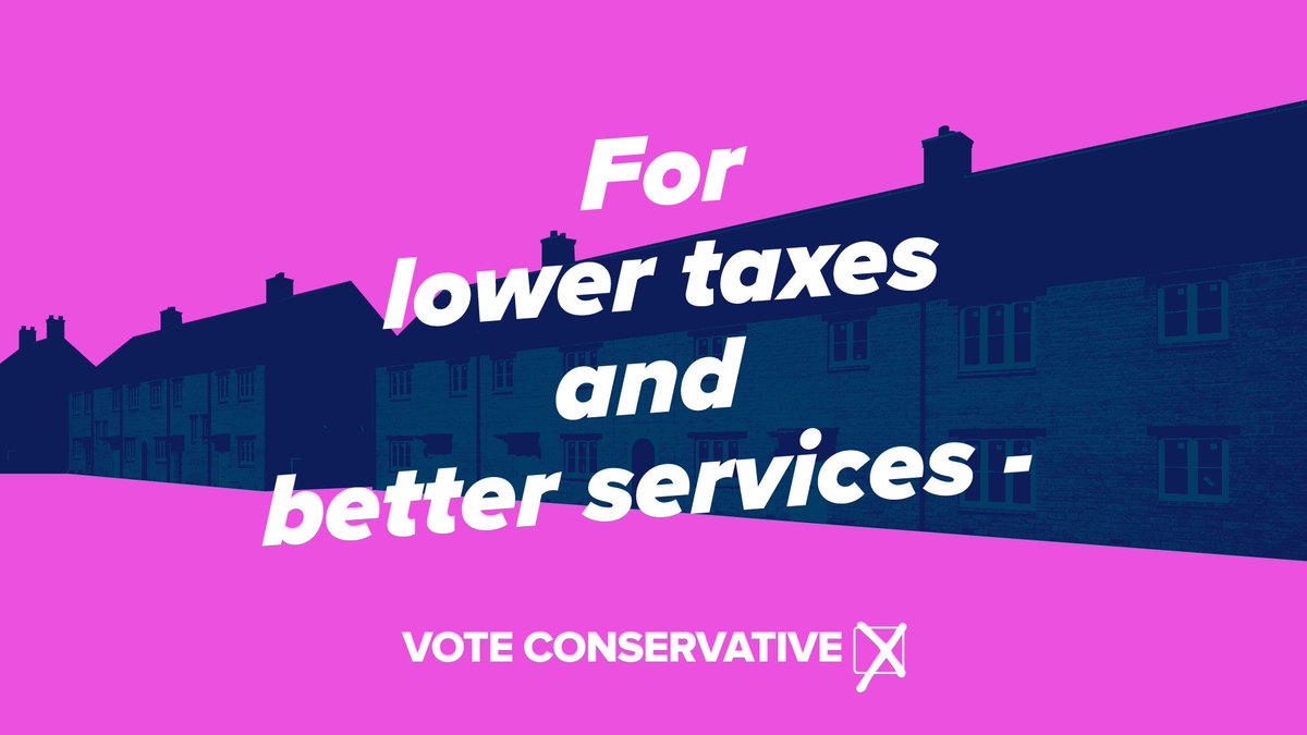 Vote in today's local elections to decide on things like:

💪 Supporting local businesses 🗳️
🚗 Road repairs 🗳️
🗑 Rubbish collection 🗳️
♻️ Street cleaning 🗳️

Conservative councillors deliver quality services for your community and lower taxes for you.