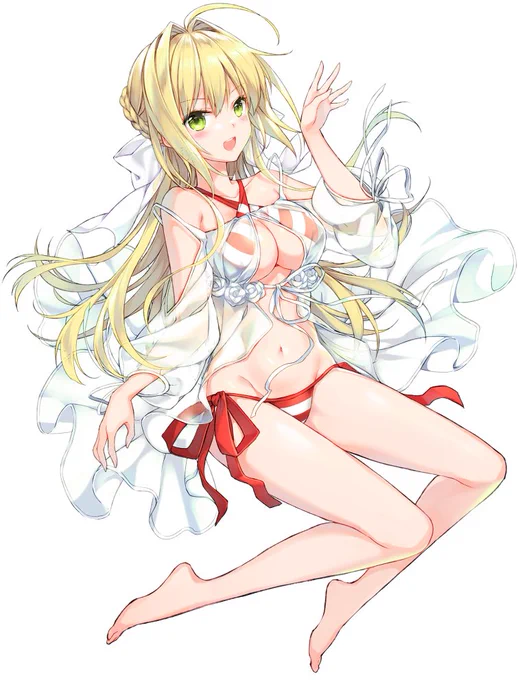アクリルフィギュアでも作りかったんですが、時間がだりなくて😢新刊に入れました。よろしくお願い致します!#FGO #ネロ #ネロ・クラウディウス 