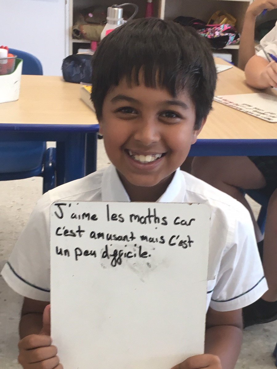 JPS_French's tweet photo. Tu aimes les maths? ➗➖➕🇫🇷We asked Year 6 and this is what they said... 😀 @JPS_Year6 @JPS_French #JPSmaths #JPSmathsday https://t.co/8G30GdABjv