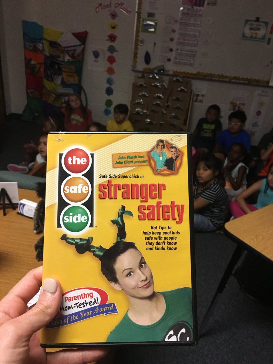 MayCounselors's tweet photo. Safe Side Superchick for the win! Hot tips to help keep kids safe!@MayPrincipal #mayinspired #SafetyFirst @NISDCounseling https://t.co/TwkuvHDXBr