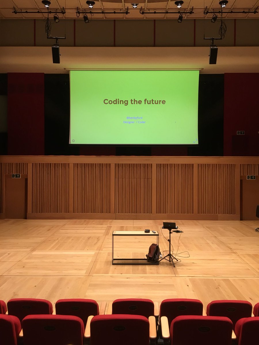 benbyford's tweet photo. Thanks to @wellscathschool for having me today to talk learning code, future tech and positive social impact using tech. Also @speakezeeorg for setting up (image during setup) https://t.co/6WlHVUqdon