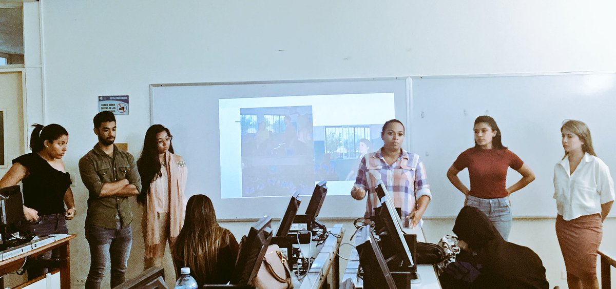 Elissaga's tweet image. El grupo #4 sustentó su proyecto de #comdigital que desarrolló en el Instituto América, con el tema:
Alcance y trascendencia de las #rrss, cómo sacarles provecho en el día a día (casos prácticos) ✅
#Perdig18