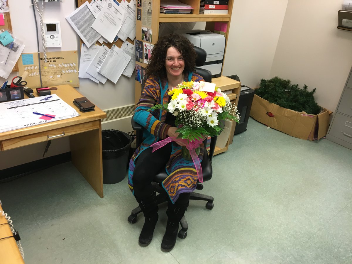 Administrative assistant day.   Showing our appreciation.  It’s been a great year so far, a large thanks to our secretary for all the help and support.