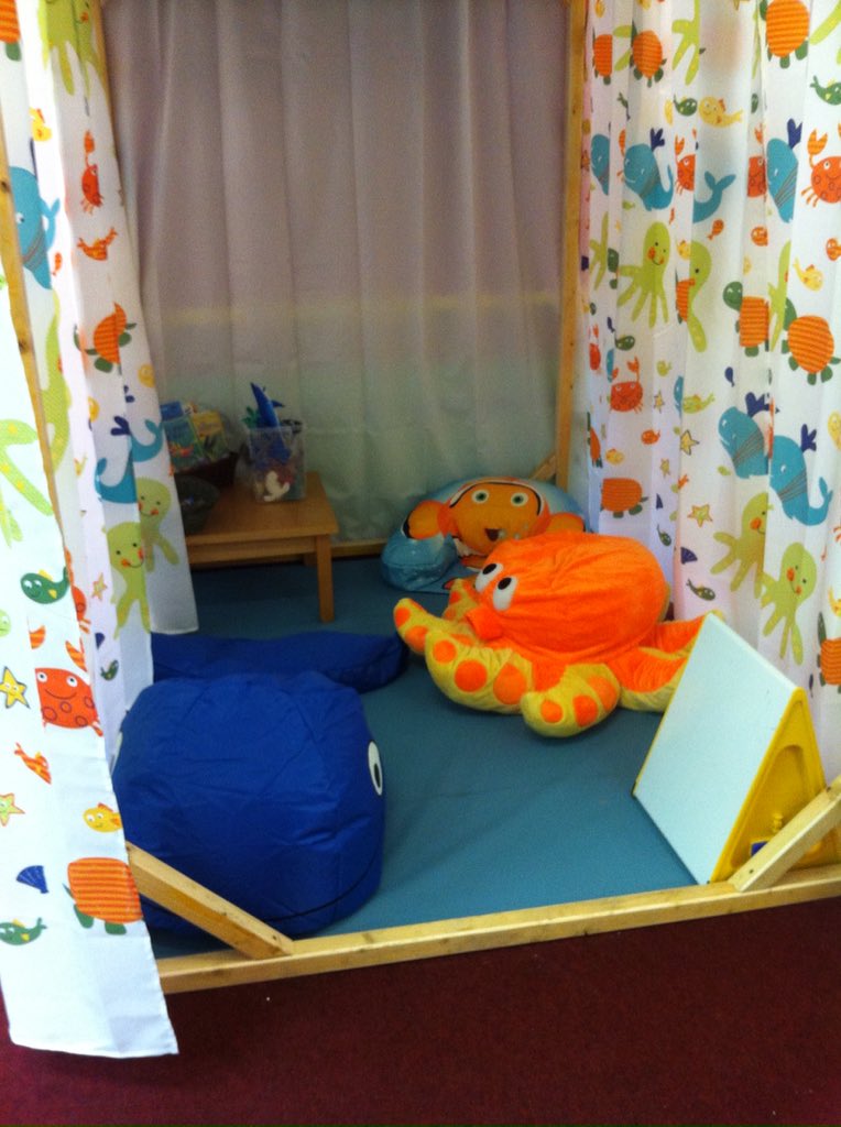 hawkins_joyce's tweet photo. Our nurture booth is now complete with the arrival of Olli the octopus @princesssandi07 @Katconasg @Garvachy11 @dudders7 @suzannezeedyk learning through play #stroneprimaryschool #creativelearningspace https://t.co/Q4ivj677OW