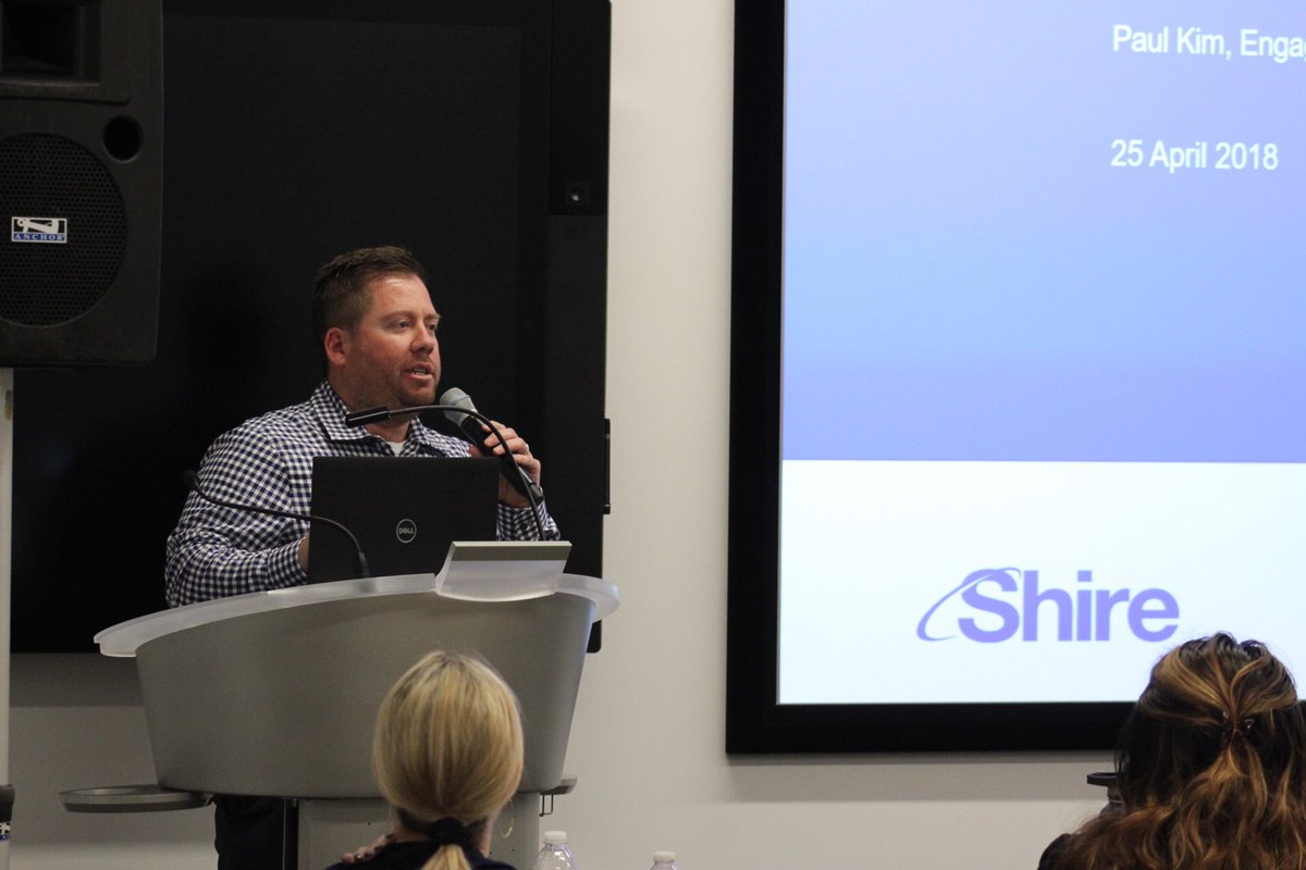 CSharmaHalogen's tweet photo. Shire Pharmaceuticals with Saba partner The Eudace Group spoke about LMS Goverence.  So much good info being shared! https://t.co/J1DRf8lGp2