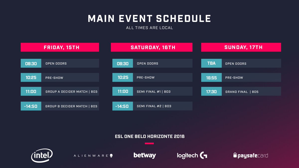 eslbrasil's tweet photo. Quem tá ansioso pro #ESLOne Belo Horizonte levanta a mão! \o/ https://t.co/UCJSkKkvIi
