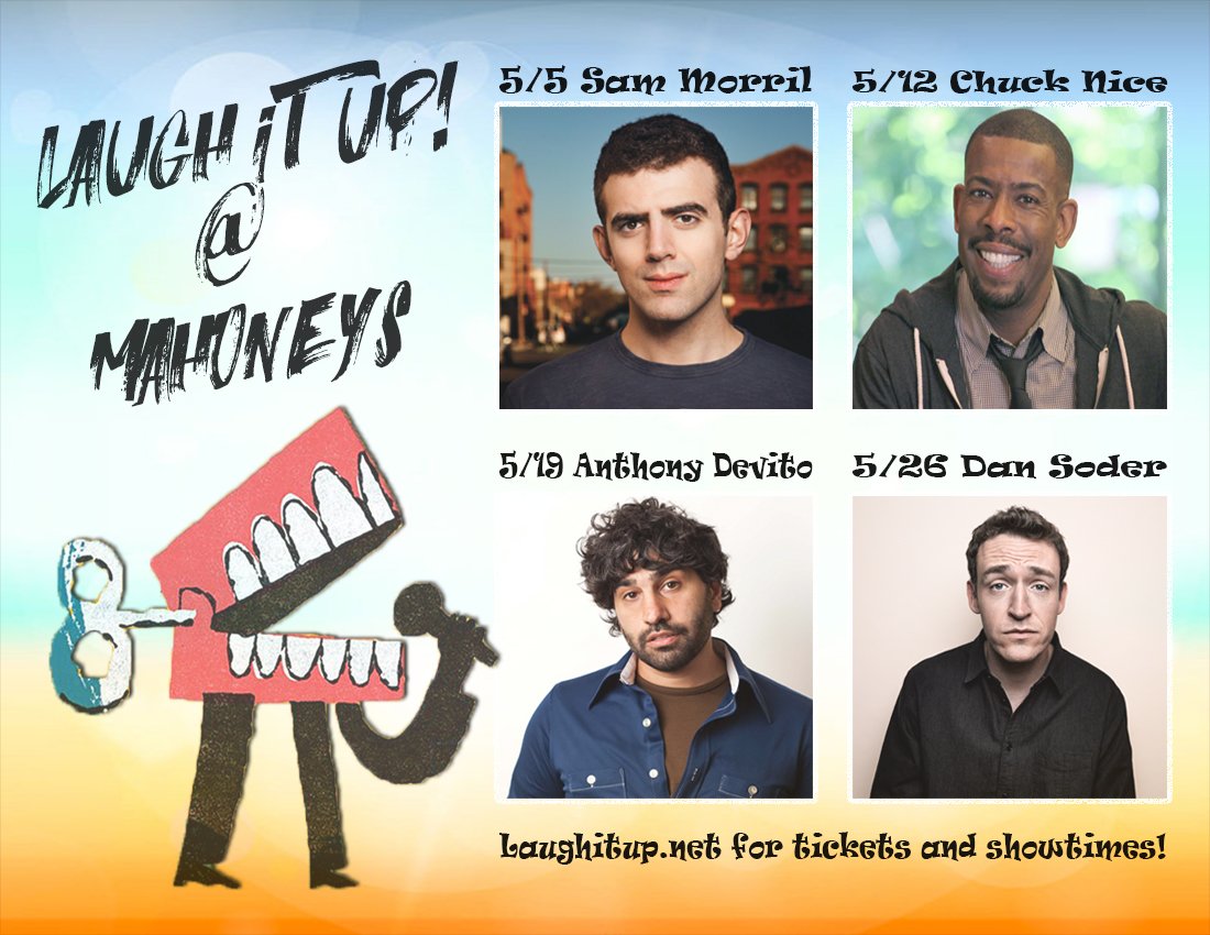Laughitupcc's tweet photo. Are you kidding me?! #LIUTakeover #UpcomingShows #Poughkeepsie https://t.co/PRMMKBXdej