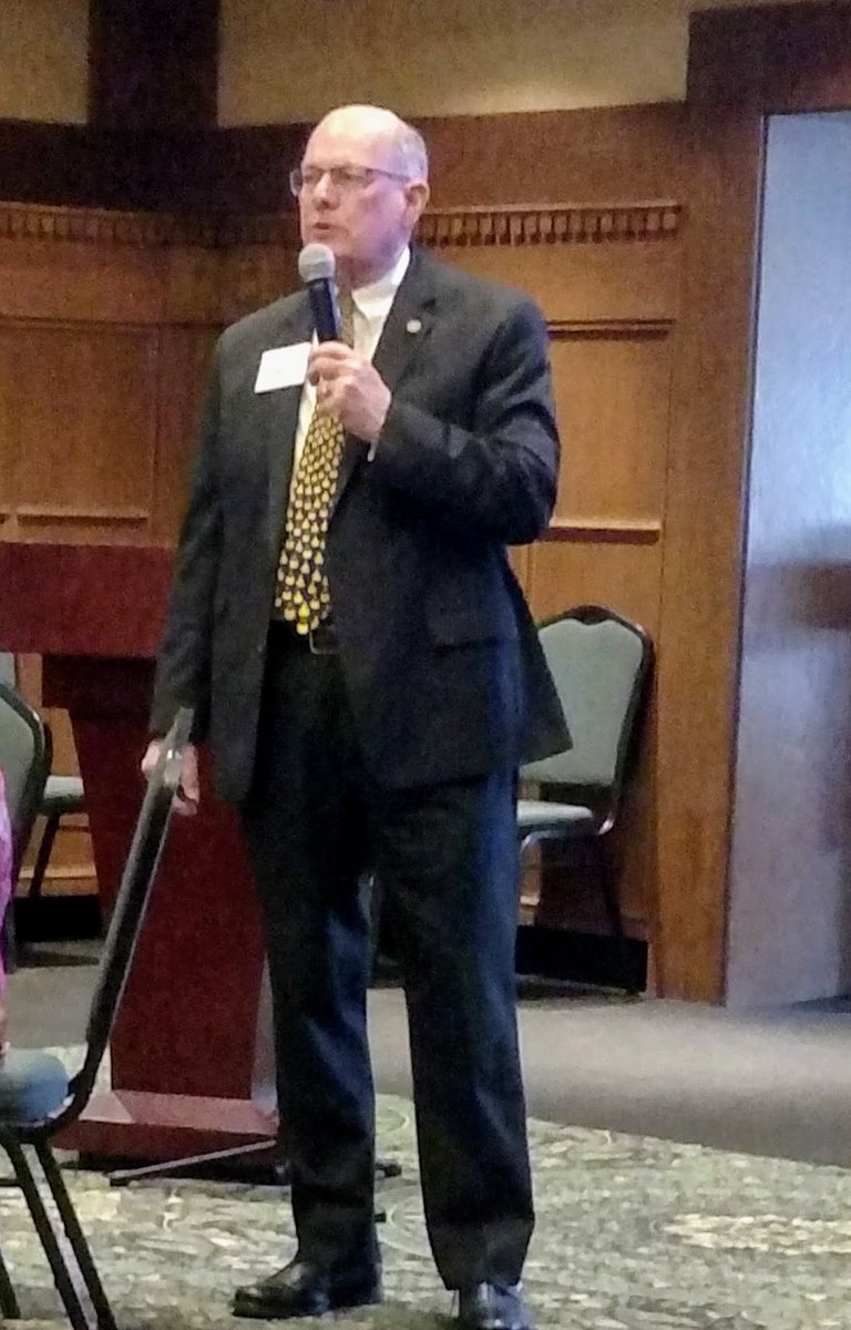 afpnwo's tweet photo. It's a wrap for the April #AFPNWO Membership Meeting.
Congrats to Ken Frisch #ACFRE for being named as a 2018 #AFP Distinguished Fellow & big thanks to @billbartolini #ACFRE for imparting much wisdom and laughter. See you all next month! https://t.co/bsXrPci1Mf