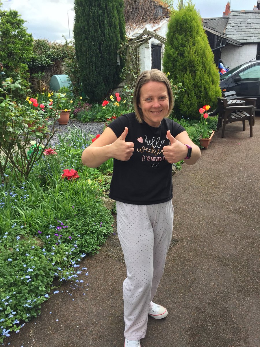 TiaFiRhuddlan's tweet photo. Anti Gem rocking her Pj’s #PartiPJsMM Diolch I bawb am ymuno i fewn! #yagym https://t.co/v2n99NPF09