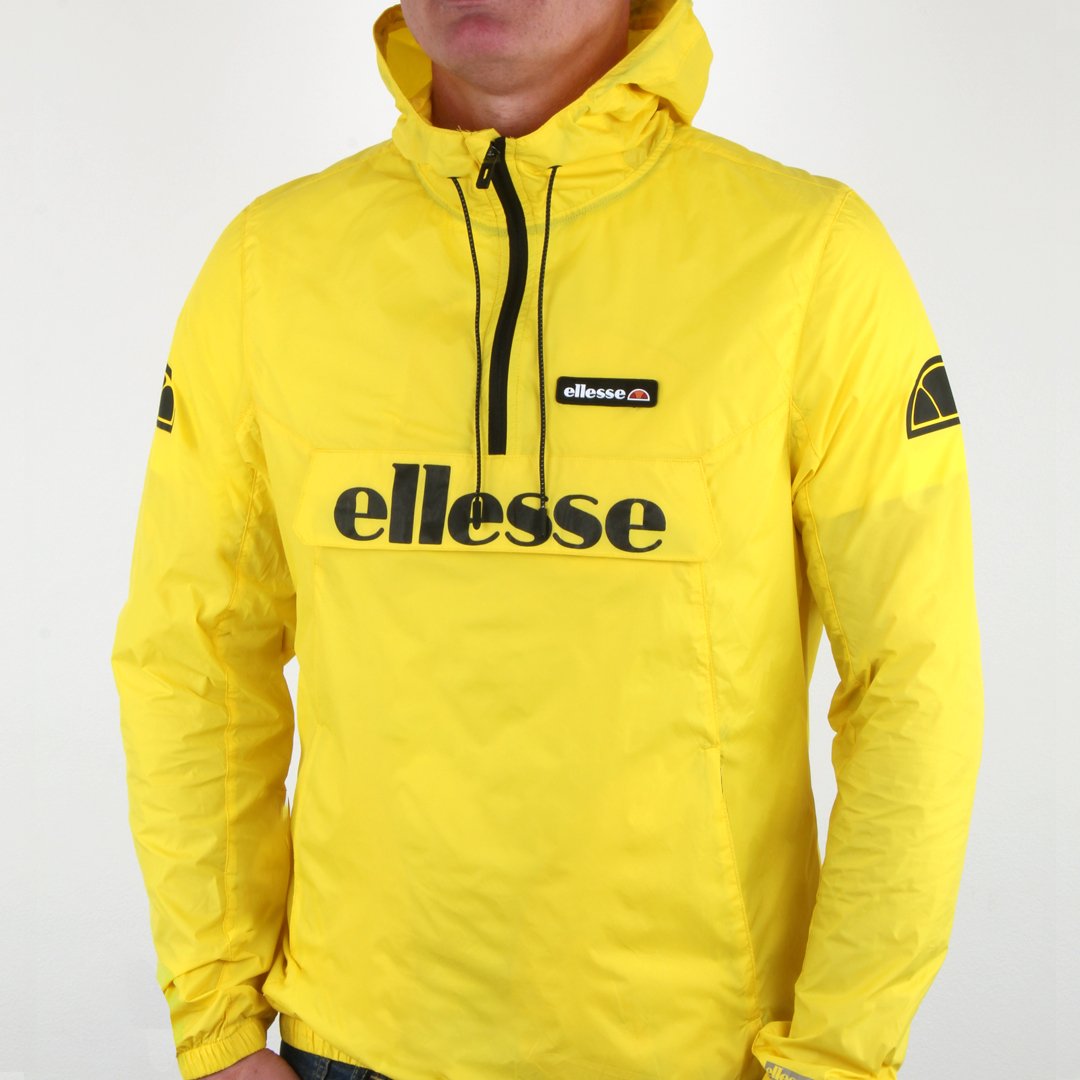 yellow ellesse hoodie