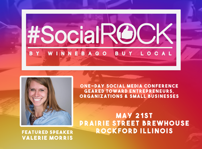 valerielmorris's tweet photo. Friends, I'm excited to speak at SocialRock 2018 in a few weeks!  If you're in Northern Illinois/Wisconsin (or want to come out), I'd love to see you there!  https://t.co/O8Y31EKfyx  #SocialROCK2018 https://t.co/PXGyJehAtU