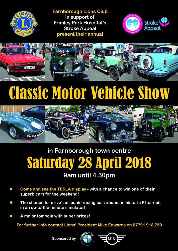 RushmoorHour's tweet photo. The Farnborough Classic Car Show returns to Queensmead this Saturday. Find out more at https://t.co/FjjmwdJxu1 @RushmoorCouncil @eagleradio @Princes_Mead @FarnboroughBMW @FrimleyPark https://t.co/QfKkFwTgj1