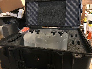 A #CT Dose Phantom with #Pediatric Insert is heading to Cape Breton Regional Hospital