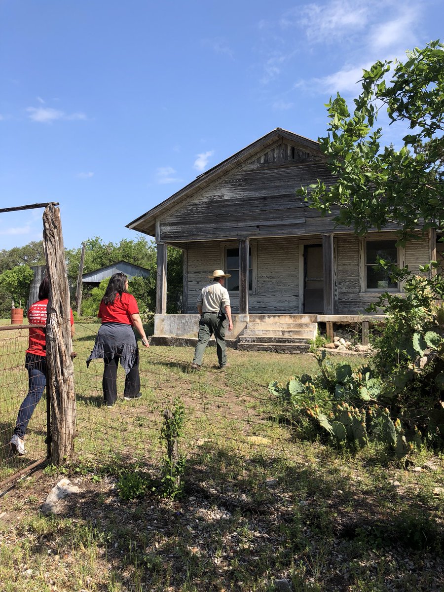 NISDValadez's tweet photo. Kallison Ranch visit!! Love seeing and experiencing the history of our school! #LeadtheCharge #Kallison https://t.co/W4oGx0yagA