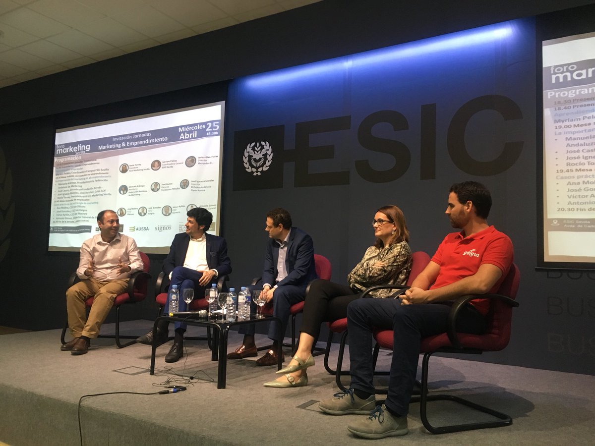 Jornadas Marketing&amp;Emprendimiento. Enhorabuena a <a href="/FMKTSevilla/">ForoMarketingSevilla</a>