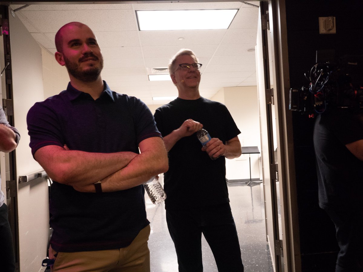 DecodedShow's tweet photo. Sync Week in Seattle with the Microsoft CSE team, with a talk from DECODED Show Host Microsoft Technical Fellow @johnshew #syncweek https://t.co/l5ze76Mf0P