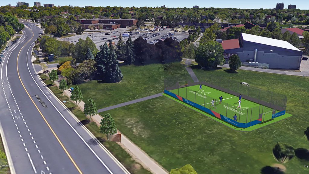 JohnKovac4's tweet photo. I'm delighted to announce that today, Council has approved my &amp; staff's proposal to install a second #BoxedSoccerPitch in #Ward4 at Mississauga Valley Park @citymississauga - 2nd in #Canada! Thx to staff @MississaugaPF, @PaulMitcham &amp; @Mississauga_CAO  for your support! https://t.co/6TTiB0jGpJ
