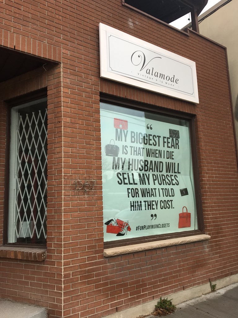 Ah cool. A new vintage clothing shop coming soon to <a href="/Wellington_West/">Wellington West Business Improvement Area</a>. So many cool new things!!