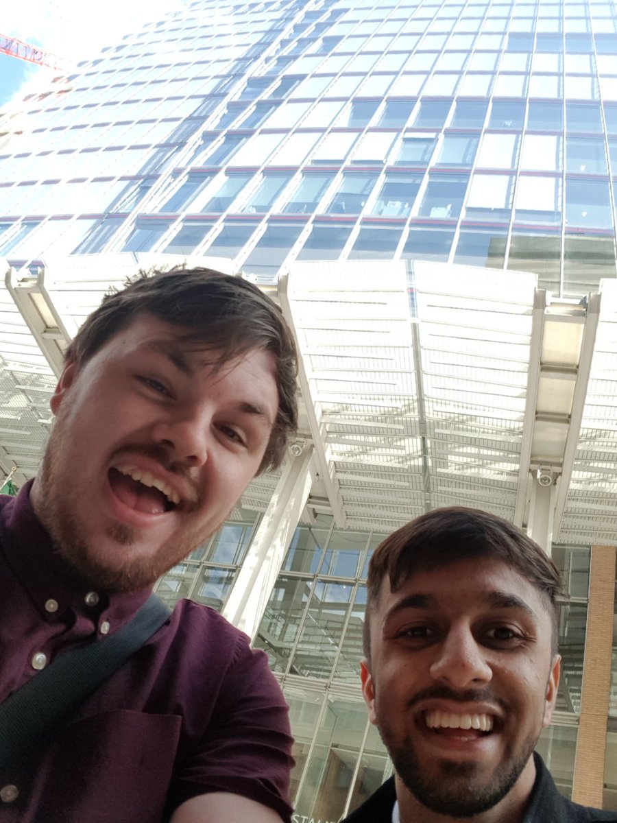PiDundee's tweet photo. Celebrating fantastic customer service @ The Shard! Welldone boys the site is proud! @CatherineSmi2  @SDEBDD  @SDEBDD  @NorthScotlandPI  @placemadebyyou https://t.co/oFqKiHy6ZV